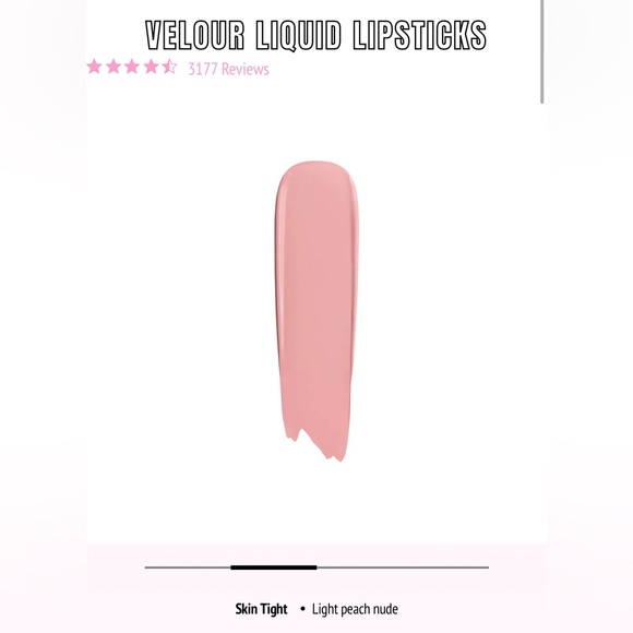 Jeffree Star ⭐️ Velour Lipstick- Skin Tight BNIB - Picture 2 of 3